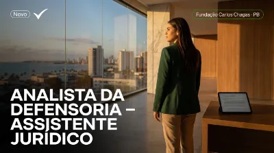 Capa: ANALISTA DA DEFENSORIA – ASSISTENTE JURÍDICO