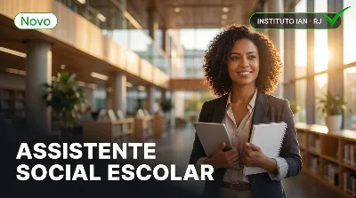 Capa: ASSISTENTE SOCIAL ESCOLAR