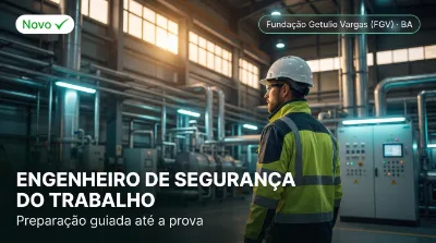 Capa: ENGENHEIRO DE SEGURANÇA DO TRABALHO