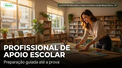 Capa: PROFISSIONAL DE APOIO ESCOLAR