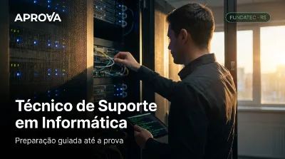 Capa: Técnico de Suporte em Informática