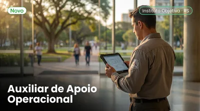 Capa: Auxiliar de Apoio Operacional