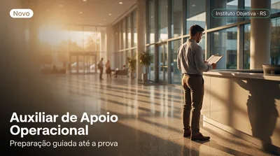 Capa: Auxiliar de Apoio Operacional