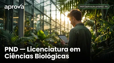 Capa do curso Licenciatura em Ciências Biológicas