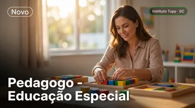 Capa: Pedagogo - Educação Especial