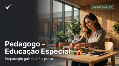 Capa: Pedagogo - Educação Especial