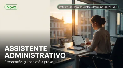 Capa: ASSISTENTE ADMINISTRATIVO