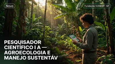 Capa: PESQUISADOR CIENTÍFICO I A — AGROECOLOGIA E MANEJO SUSTENTÁVEL: II – SISTEMAS AGROFLORESTAIS