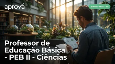 Capa: Professor de Educação Básica - PEB II - Ciências