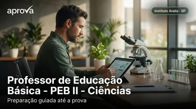 Capa: Professor de Educação Básica - PEB II - Ciências