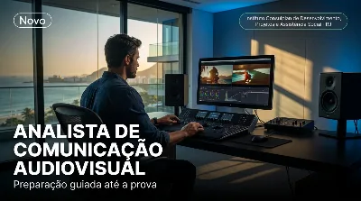 Capa: ANALISTA DE COMUNICAÇÃO AUDIOVISUAL