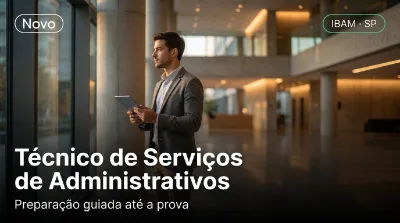 Capa: Técnico de Serviços de Administrativos