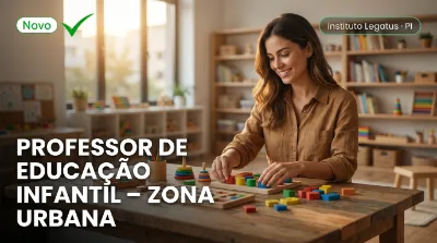 Capa: PROFESSOR DE EDUCAÇÃO INFANTIL