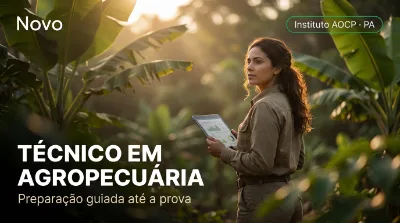Capa: TÉCNICO EM AGROPECUÁRIA