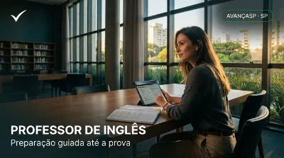Capa: PROFESSOR DE INGLÊS