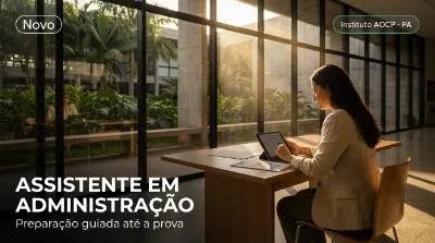 Capa: ASSISTENTE EM ADMINISTRAÇÃO