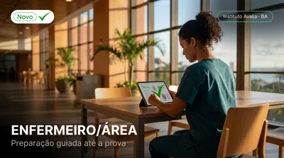 Capa: ENFERMEIRO/ÁREA