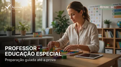 Capa: PROFESSOR - EDUCAÇÃO ESPECIAL