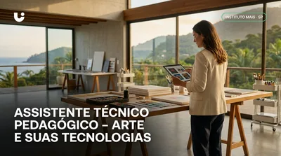 Capa: ASSISTENTE TÉCNICO PEDAGÓGICO – ARTE E SUAS TECNOLOGIAS