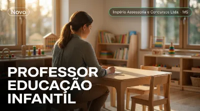 Capa: PROFESSOR EDUCAÇÃO INFANTIL