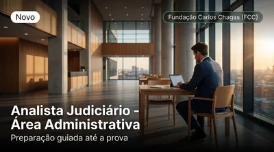 Capa: Analista Judiciário - Área Administrativa