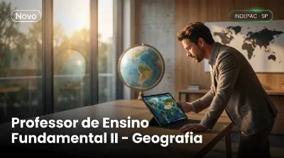 Capa: Professor de Ensino Fundamental II – Geografia