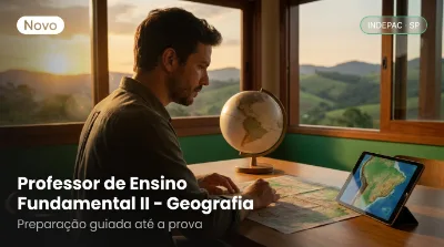 Capa: Professor de Ensino Fundamental II – Geografia