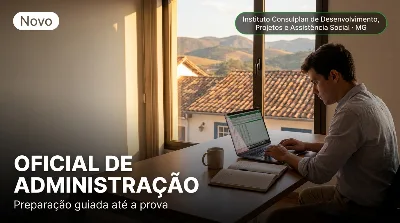Capa: OFICIAL DE ADMINISTRAÇÃO
