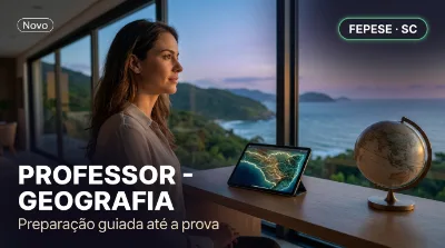 Capa: PROFESSOR - GEOGRAFIA