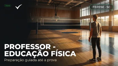 Capa: PROFESSOR - EDUCAÇÃO FÍSICA