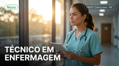Capa: TÉCNICO EM ENFERMAGEM