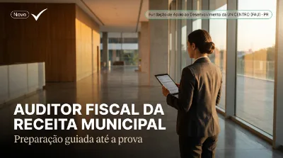 Capa: AUDITOR FISCAL DA RECEITA MUNICIPAL