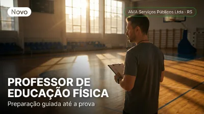Capa: PROFESSOR DE EDUCAÇÃO FÍSICA