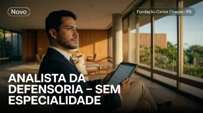 Capa: ANALISTA DA DEFENSORIA – SEM ESPECIALIDADE