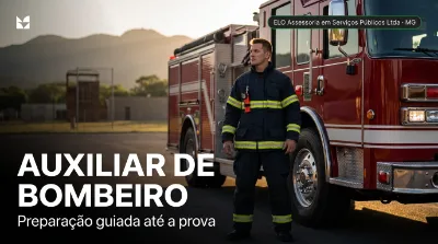 Capa: AUXILIAR DE BOMBEIRO
