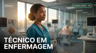 Capa: TÉCNICO EM ENFERMAGEM