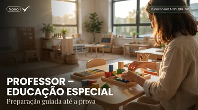 Capa: PROFESSOR – EDUCAÇÃO ESPECIAL