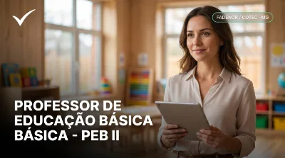 Capa: PROFESSOR DE EDUCAÇÃO BÁSICA - PEB II