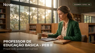 Capa: PROFESSOR DE EDUCAÇÃO BÁSICA - PEB II