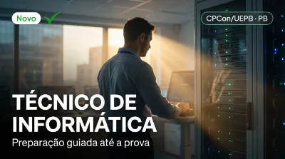 Capa: TÉCNICO DE INFORMÁTICA