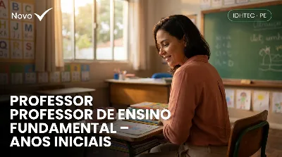 Capa: PROFESSOR DE ENSINO FUNDAMENTAL – ANOS INICIAIS