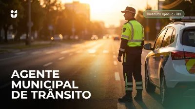 Capa: AGENTE MUNICIPAL DE TRÂNSITO