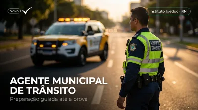 Capa: AGENTE MUNICIPAL DE TRÂNSITO