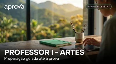 Capa: PROFESSOR I - ARTES