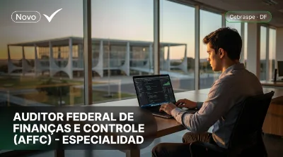 Capa: AUDITOR FEDERAL DE FINANÇAS E CONTROLE (AFFC) - ESPECIALIDADE: TECNOLOGIA DA INFORMAÇÃO - DESENVOLVIMENTO DE SISTEMAS