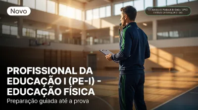 Capa: PROFISSIONAL DA EDUCAÇÃO I (PE-I) - EDUCAÇÃO FÍSICA