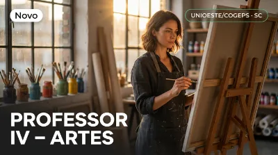 Capa: PROFESSOR IV – ARTES