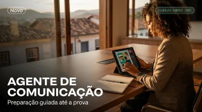 Capa: AGENTE DE COMUNICAÇÃO