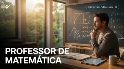 Capa: PROFESSOR DE MATEMÁTICA