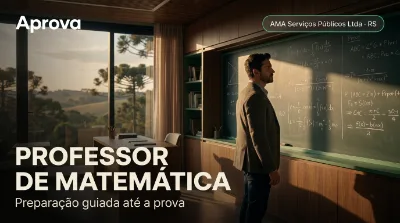 Capa: PROFESSOR DE MATEMÁTICA